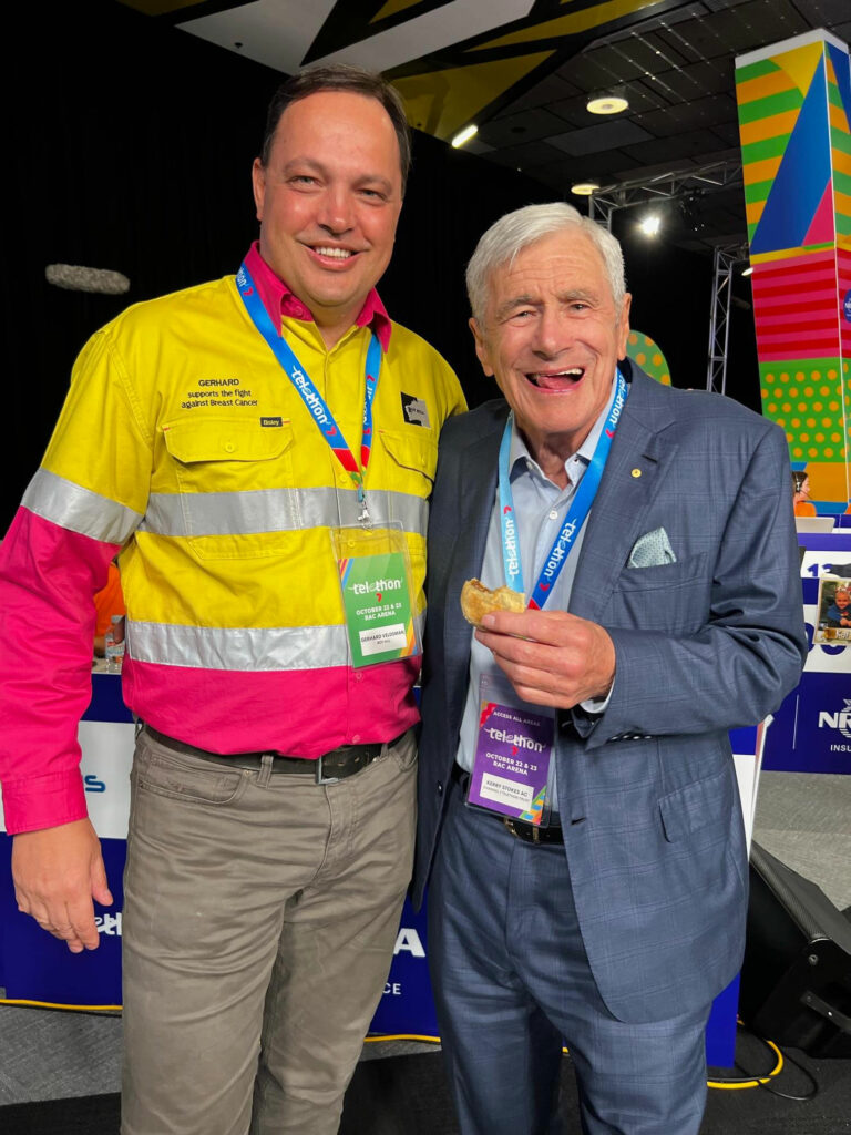 Gerhard Veldsman and Kerry Stokes supporting Telethon7